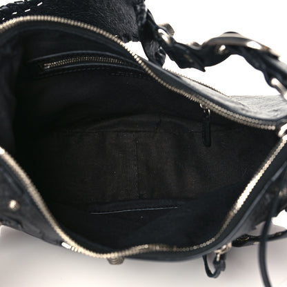 Balenciaga Agneau Arena Small Le Cagole Shoulder Bag Black 5 of 10