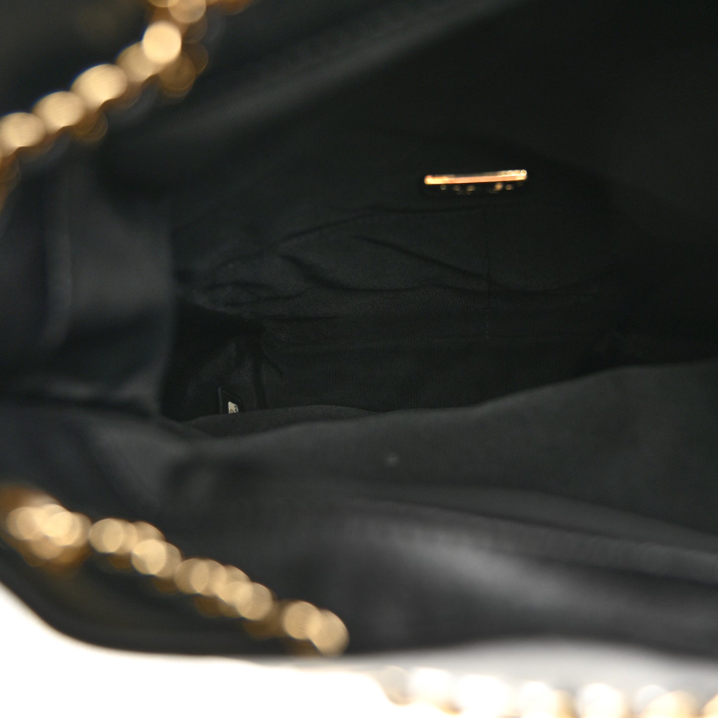 Lambskin Quilted Large in Seoul Backpack Black