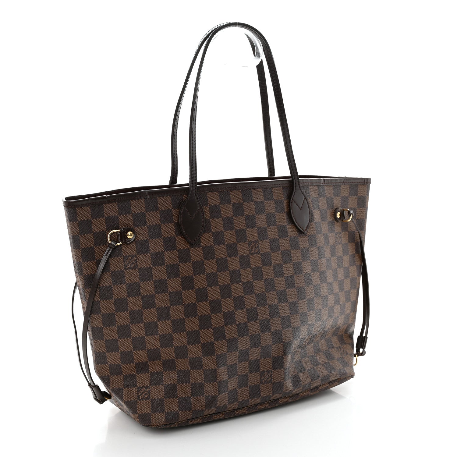 Louis Vuitton Damier Ebene Neverfull MM 3 of 10
