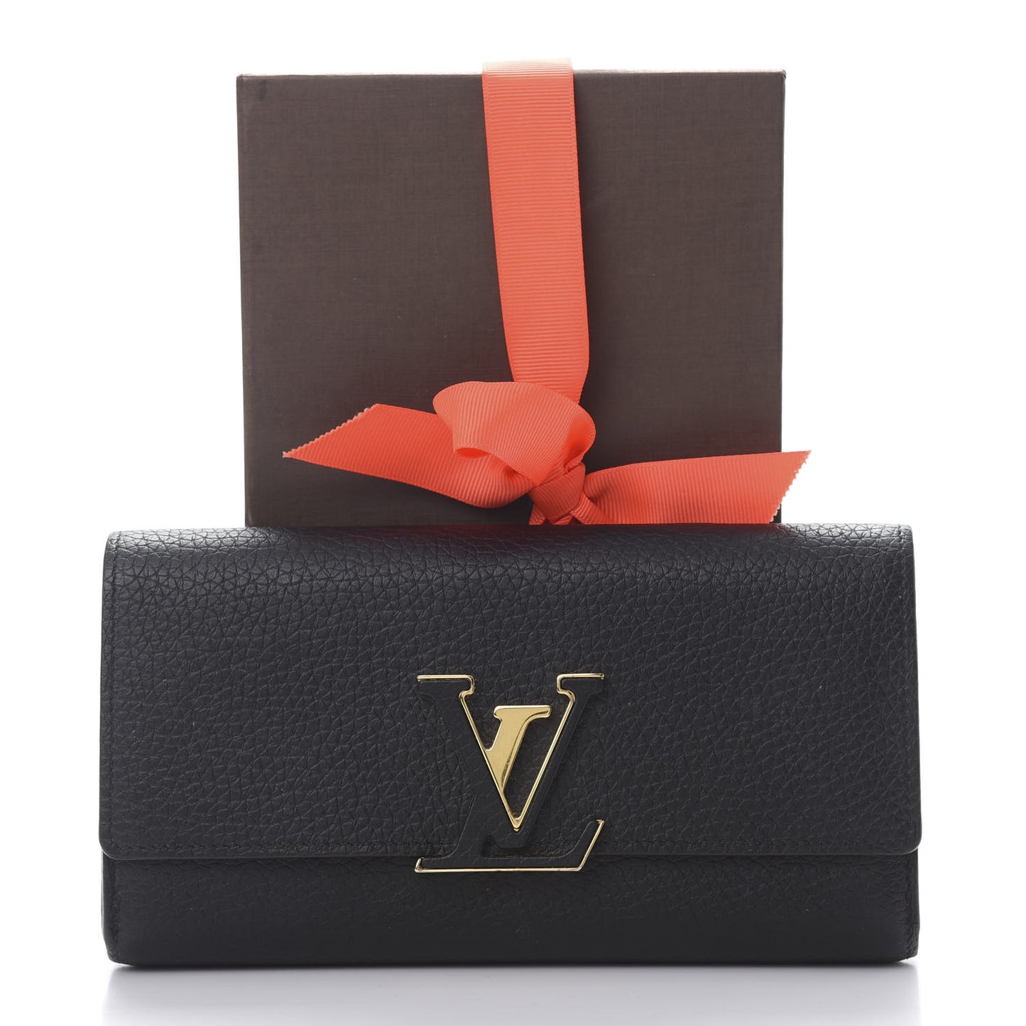 Taurillon Capucines Wallet Black