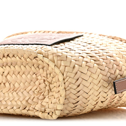 Loewe Raffia Drawstring Basket Tote Bag Natural Tan 9 of 9