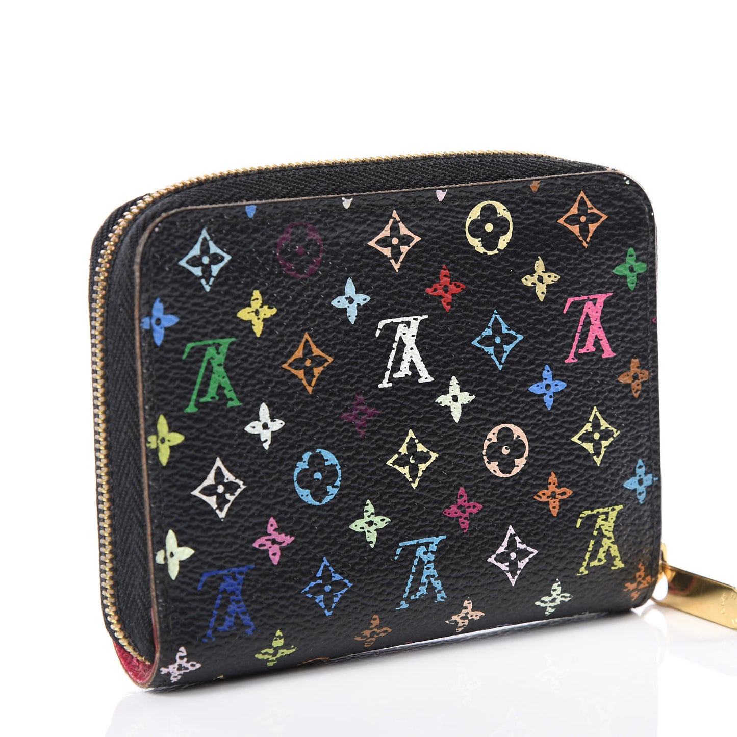 Monogram Multicolor Zippy Coin Purse Black Grenade