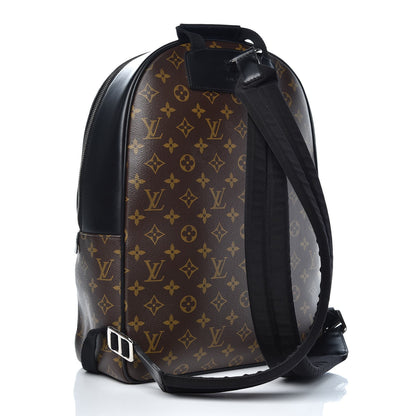 Louis Vuitton Monogram Macassar Josh Backpack 3 of 10