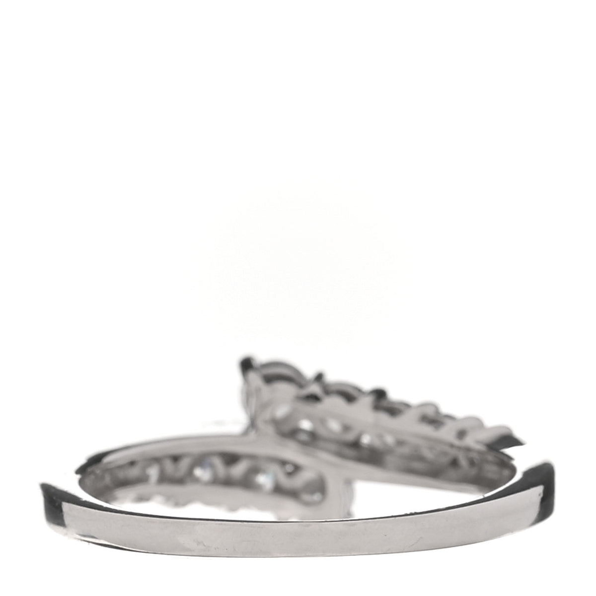 Parker & West by FASHIONPHILE Platinum Diamond .50ct Band Ring 52 6 3 of 5