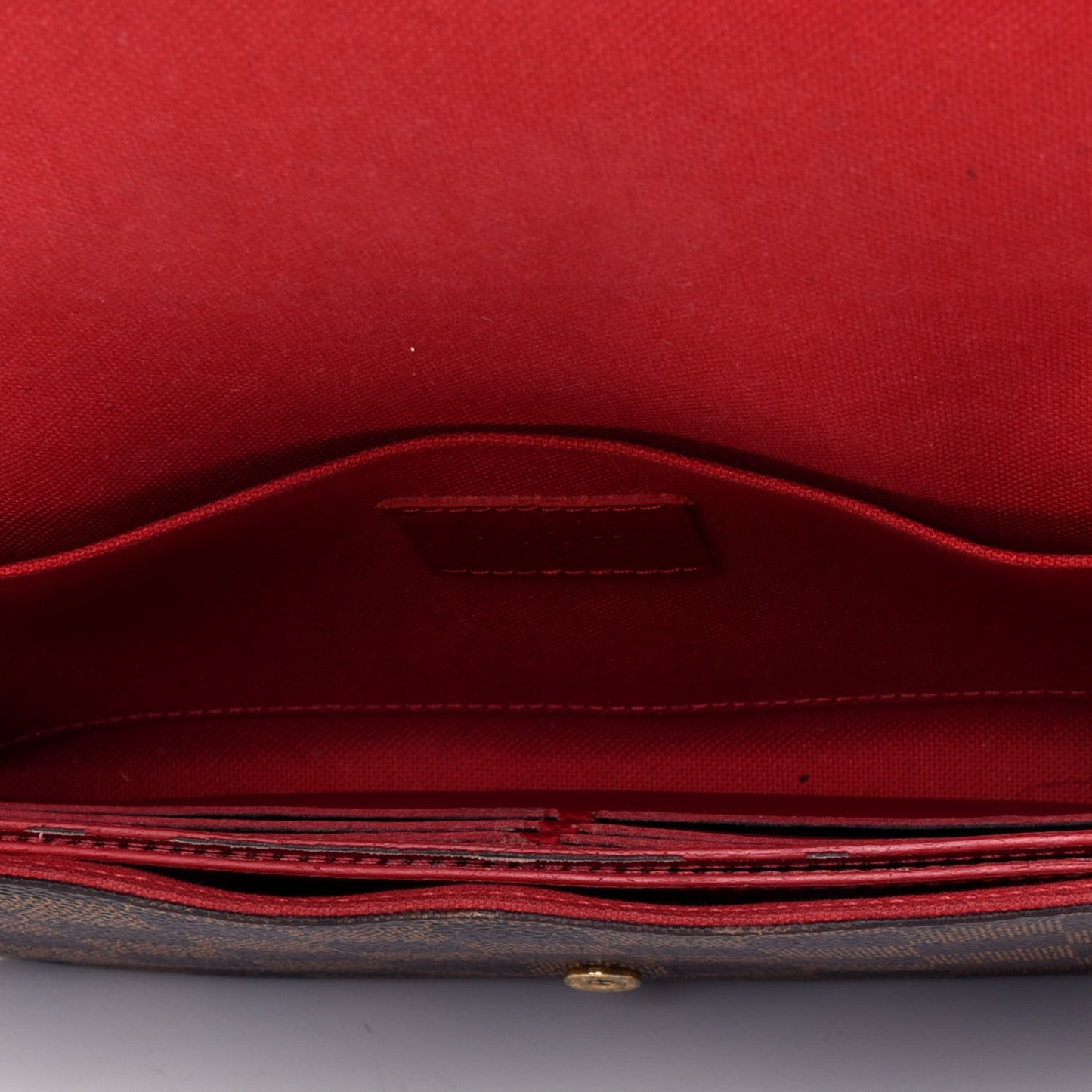 Damier Ebene Pochette Felicie Chain Wallet