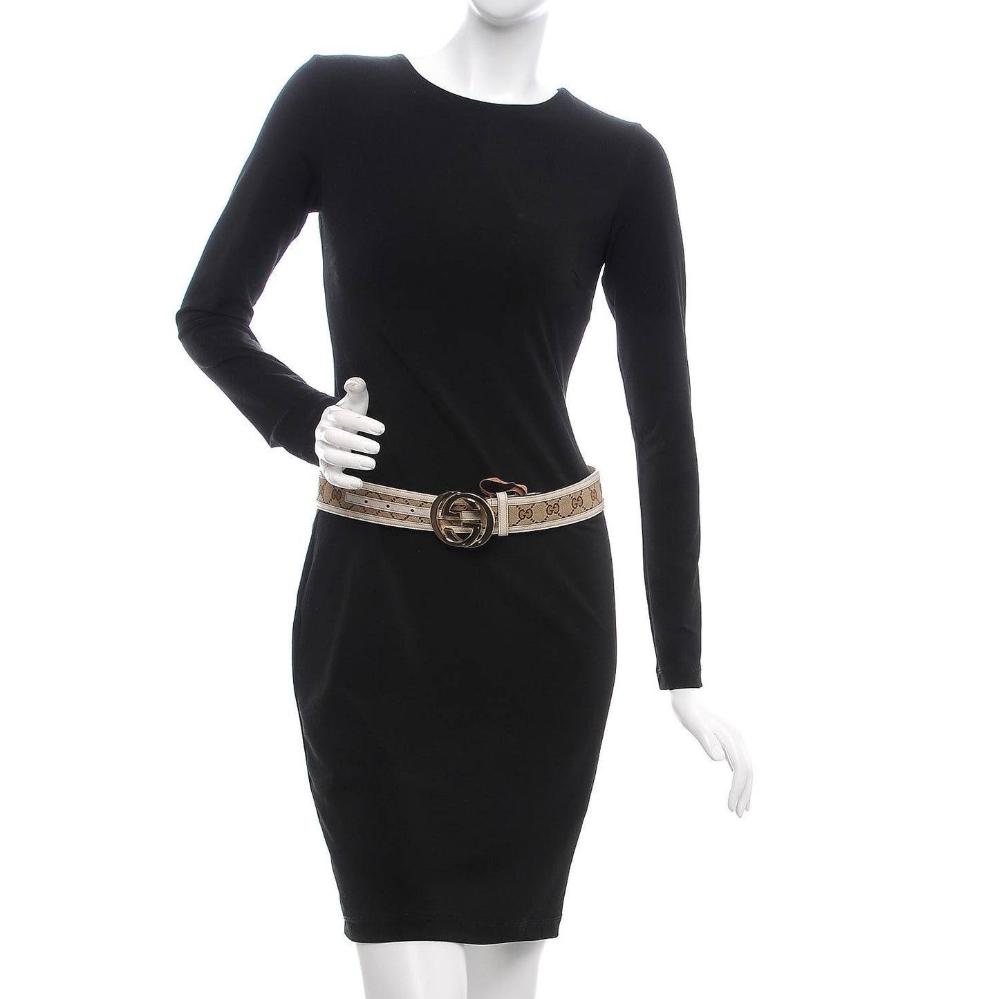 Monogram Interlocking G Belt 75 30 Off White