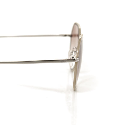 Chanel Round Sunglasses 4251-J Silver Brown 7 of 8