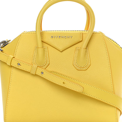 Givenchy Sugar Goatskin Mini Antigona Yellow 9 of 13