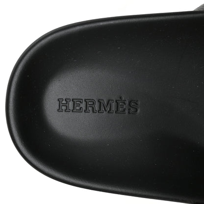 Hermes Calfskin Womens Chypre Sandals 38 White 7 of 8