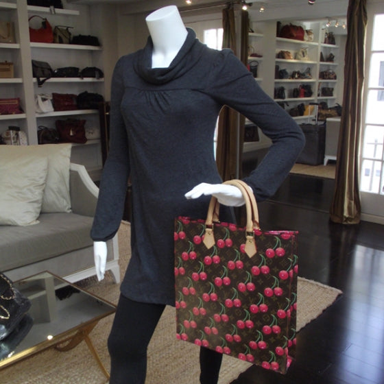 Louis Vuitton Monogram Cerises Sac Plat 2 of 9