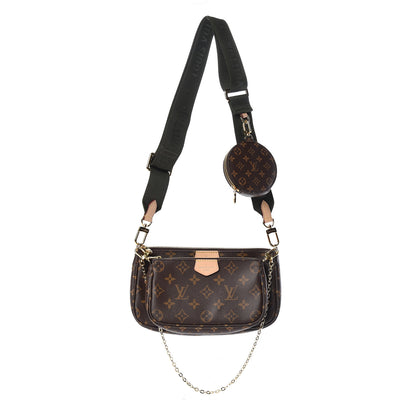 Louis Vuitton Monogram Multi Pochette Accessories Kaki 1 of 10
