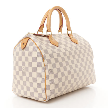 Louis Vuitton Damier Azur Speedy 30 3 of 11