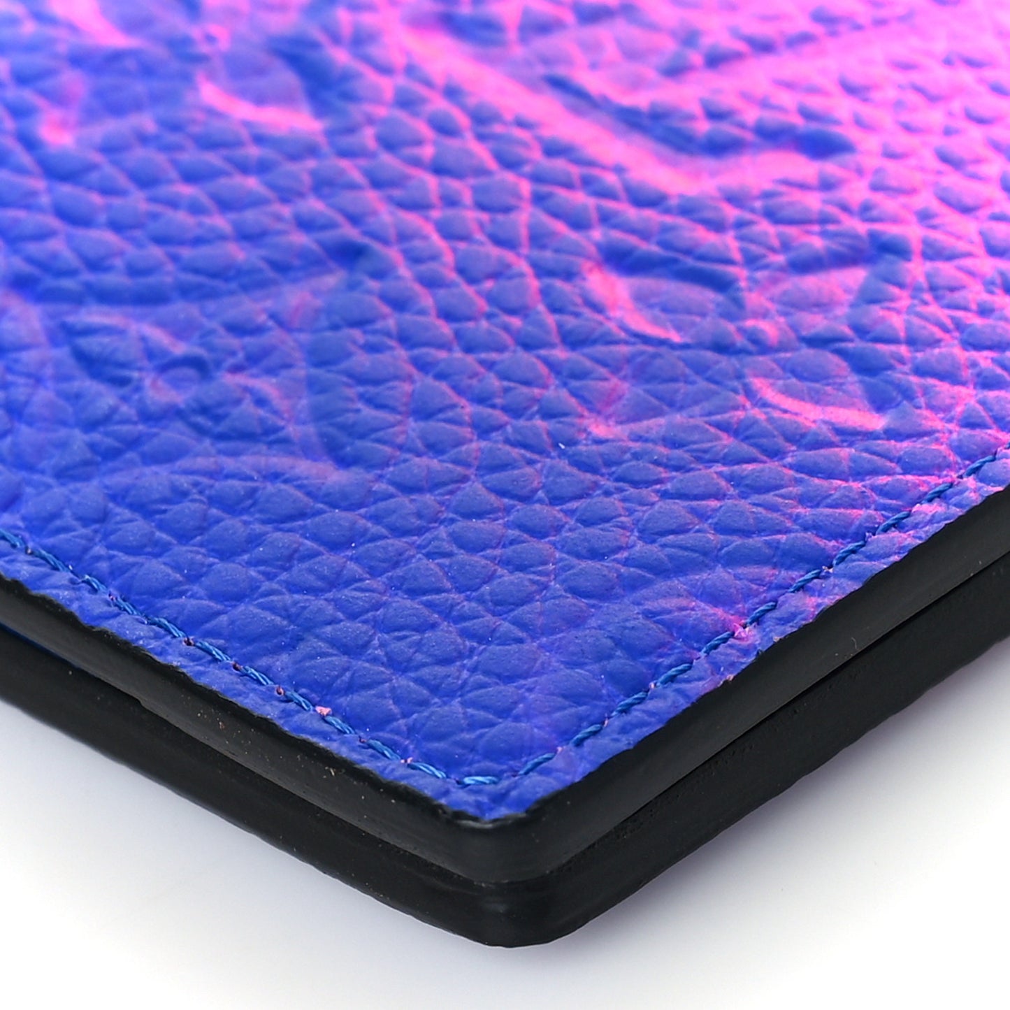 Taurillon Illusion Pocket Organizer Bleu Rose