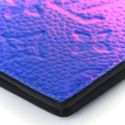 Louis Vuitton Taurillon Illusion Pocket Organizer Bleu Rose 8 of 8