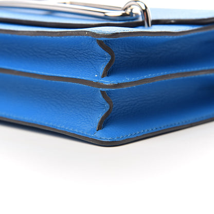 Hermes Evercolor Mini Sac Roulis Bleu Zanzibar 9 of 12