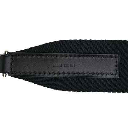 Goyard Canvas Calfskin Adjustable Shoulder Strap Black 4 of 6
