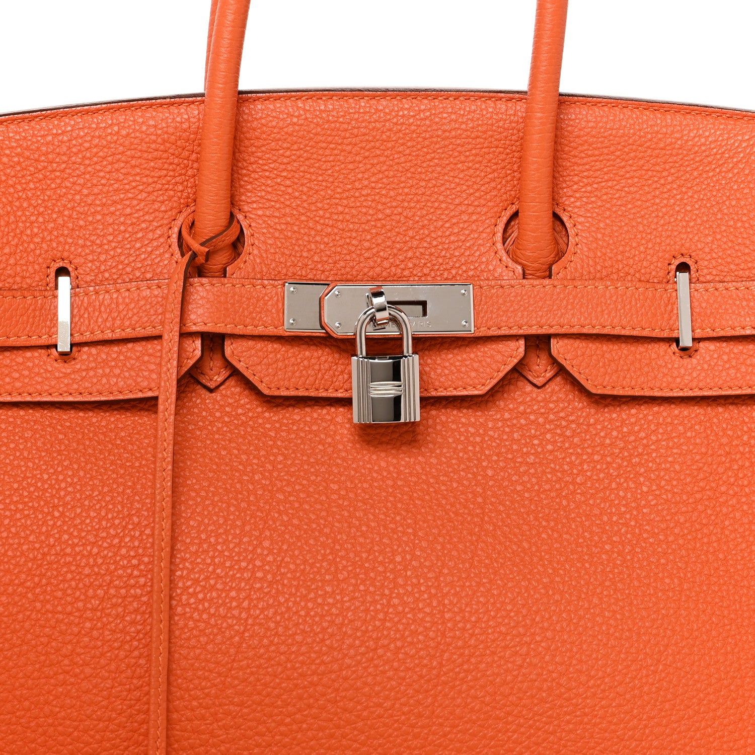 Hermes Togo Birkin 35 Orange 8 of 10
