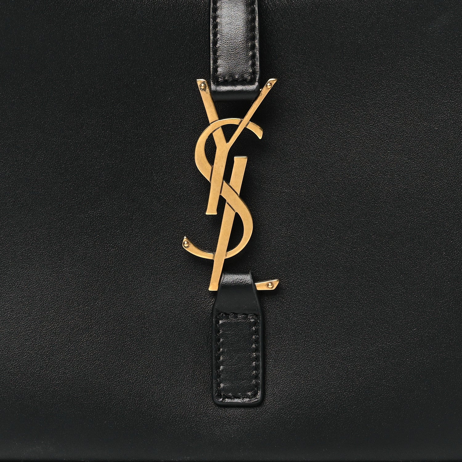 Saint Laurent Smooth Calfskin Le 5 A 7 Hobo Black 8 of 11