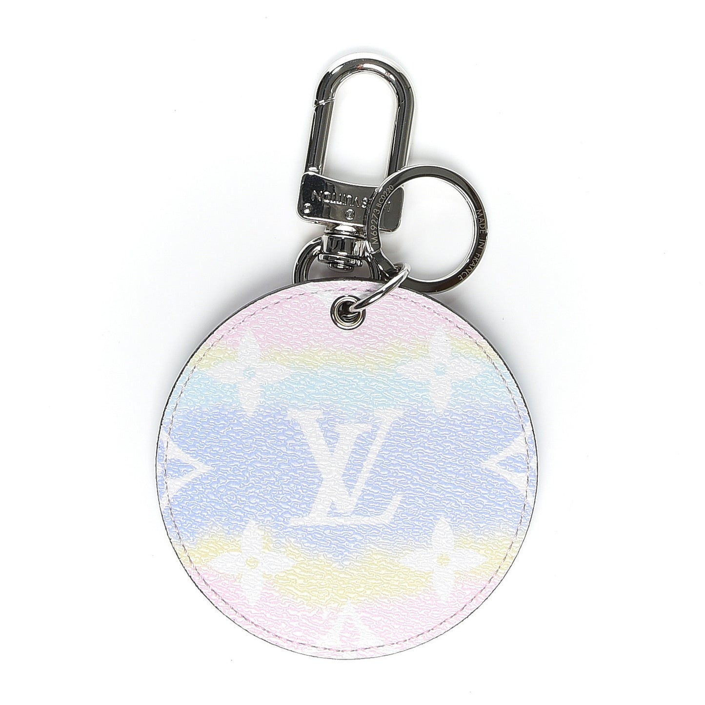 Monogram Escale Bag Charm Key Holder Pastel