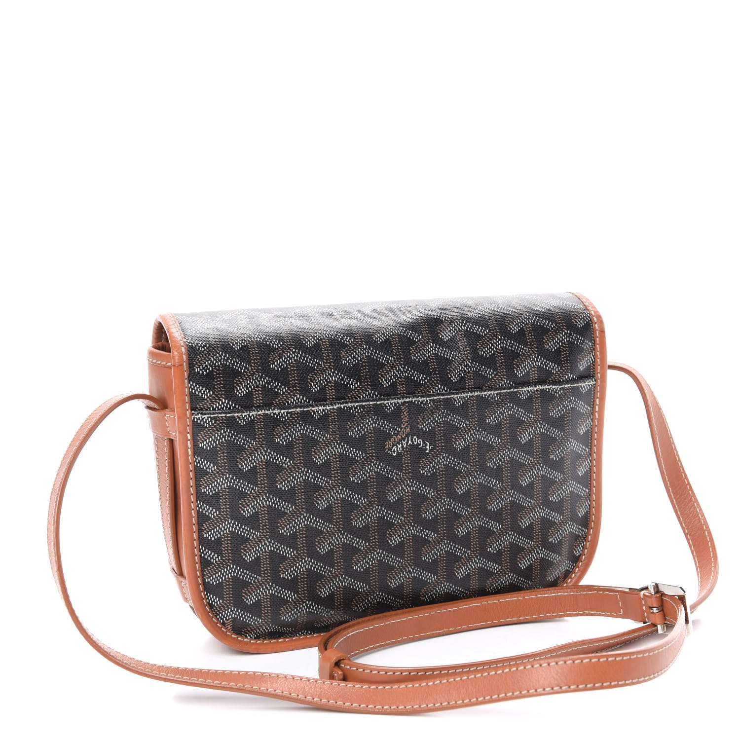 Goyard Goyardine Belvedere PM Messenger Bag Black Gold 3 of 10