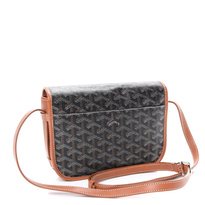 Goyard Goyardine Belvedere PM Messenger Bag Black Gold 3 of 10