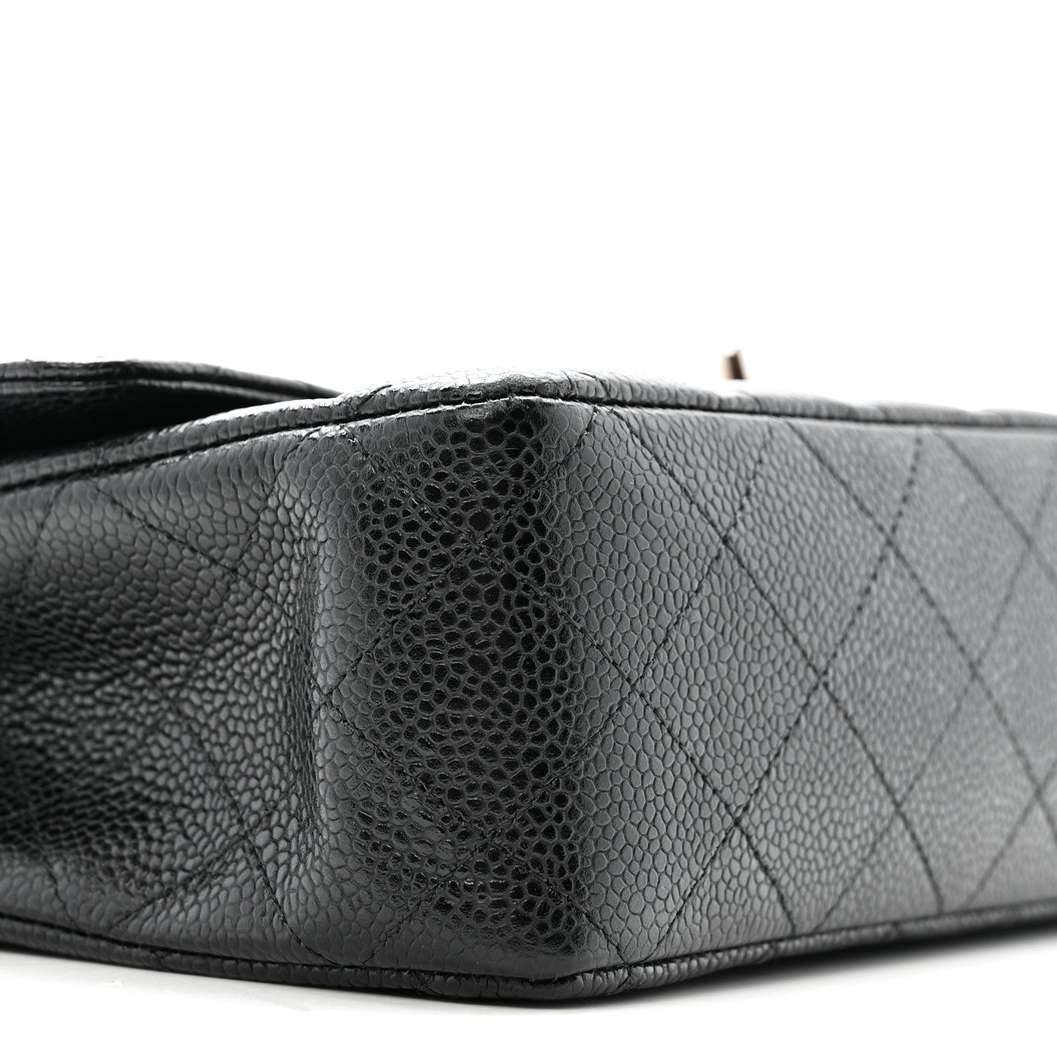 Chanel Caviar Quilted Medium Double Flap Black 9 of 13