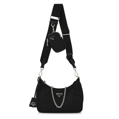 Prada Nylon Re-Edition 2005 Shoulder Bag Black 1 of 11
