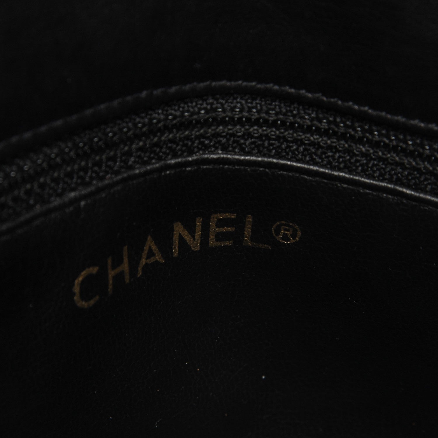 Chanel Lambskin Diamond Stitched Flap Waist Chain Belt Bag Black 7 of 10