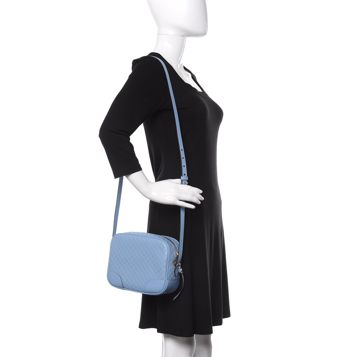 Gucci Microguccissima Mini Bree Messenger Bag Mineral Blue 2 of 10