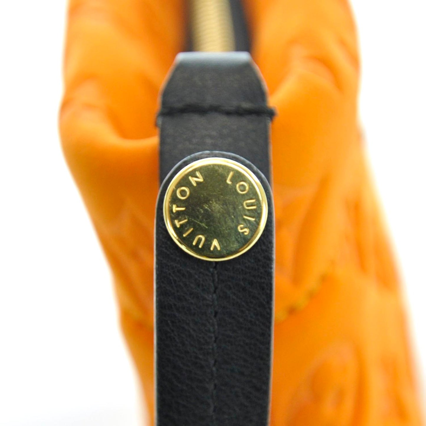 Monogram Scuba Clutch Pochette Orange