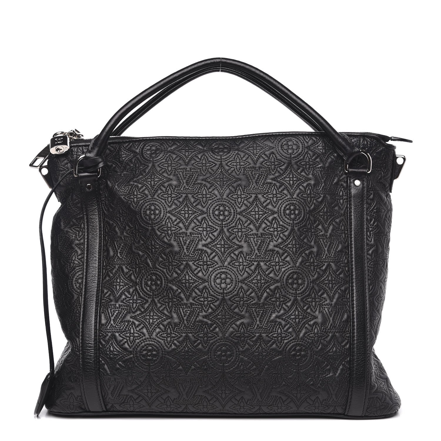 Louis Vuitton Monogram Lambskin Antheia Ixia MM Black 1 of 14