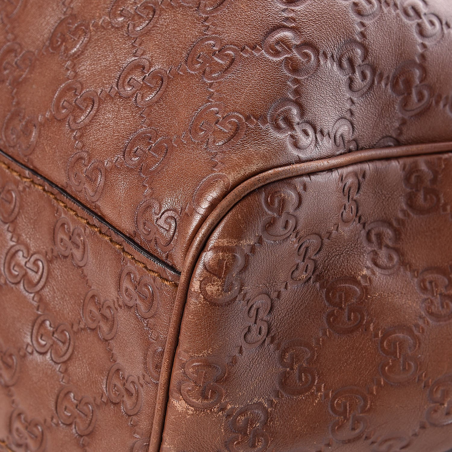 Gucci Guccissima Large Sukey Tote Brown 22 of 23