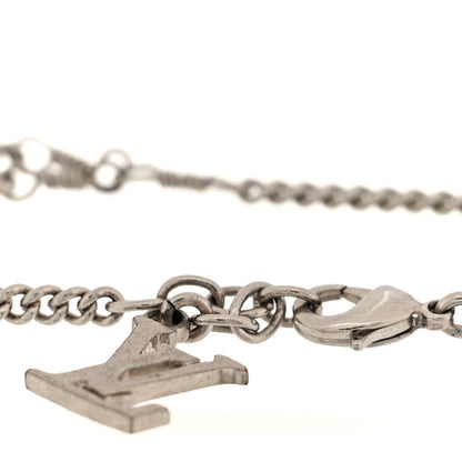 Louis Vuitton Sweet Monogram Charm Bracelet Silver Black 4 of 4