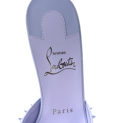 Christian Louboutin Nappa Spike Me Dolly 55 Sandals 37 Skylight 7 of 8