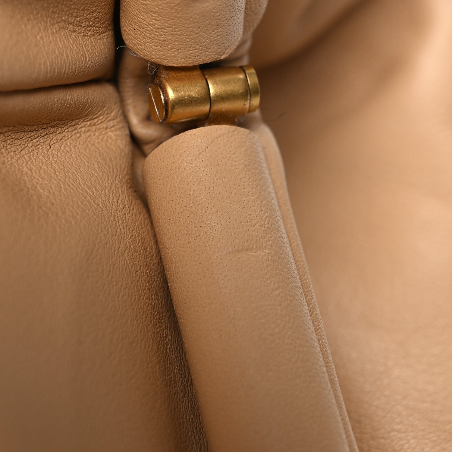 Bottega Veneta Smooth Butter Calf The Pouch Oversized Clutch Nude 12 of 12