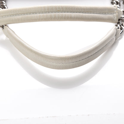 Chanel Caviar Large CC Tuck Tote Ivory 20 of 20