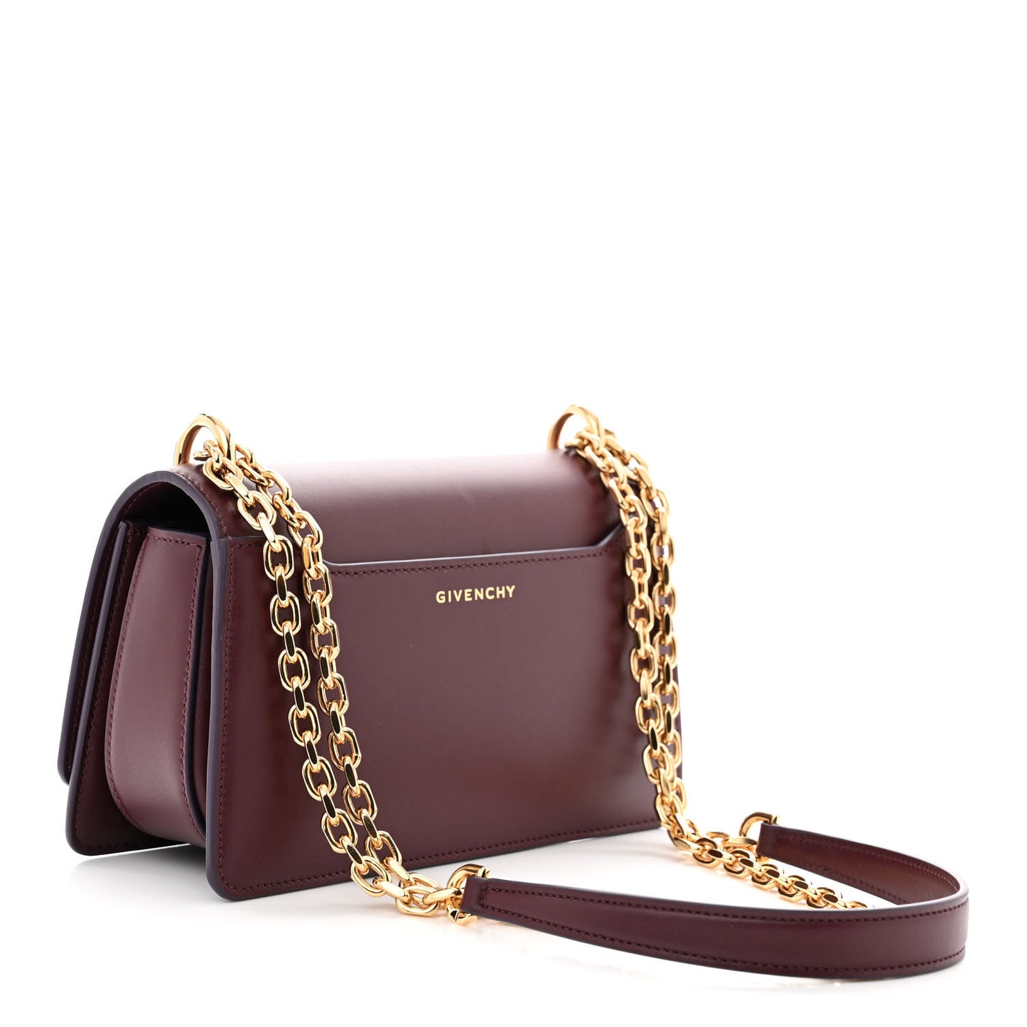 Calfskin Small 4G Shoulder Bag Oxblood Red