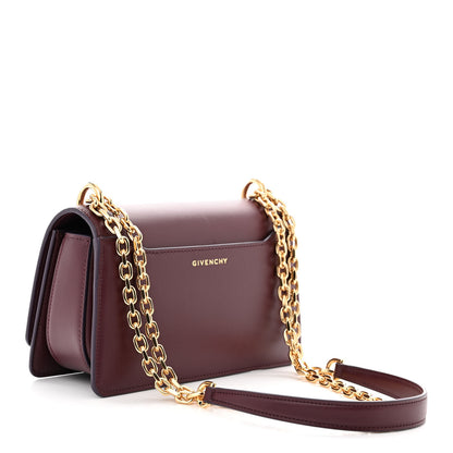 Givenchy Calfskin Small 4G Shoulder Bag Oxblood Red 3 of 9