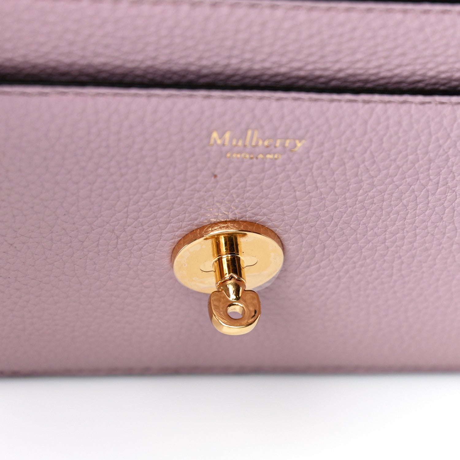 Mulberry Small Classic Grain Calfskin Small Darley Powder Pink 14 of 14