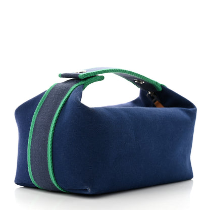 Hermes Canvas Small Bride-A-Brac Pouch Marine 3 of 6
