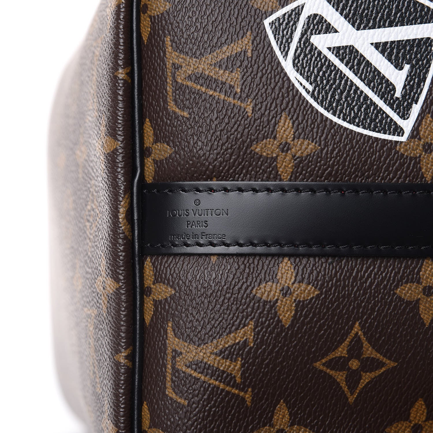Louis Vuitton Monogram My World Tour Speedy Bandouliere 30 Black 9 of 11