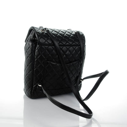 Chanel Lambskin Quilted Large Urban Spirit Backpack Black 3 of 8