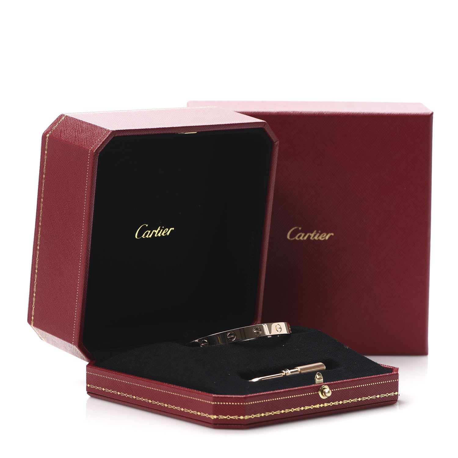 Cartier 18K Pink Gold LOVE Bracelet 16 8 of 8