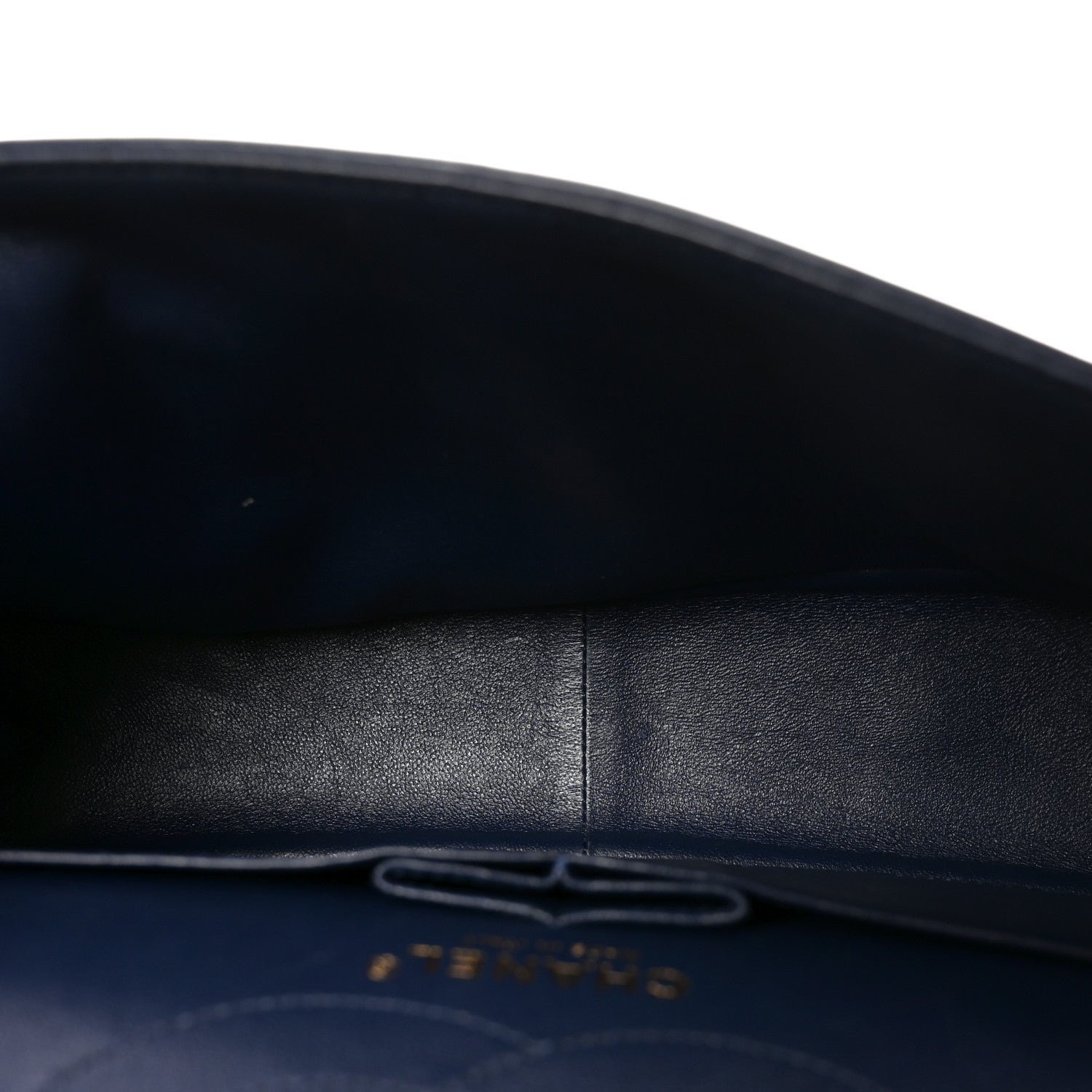 Chanel Aged Calfskin Chevron Quilted 2.55 Reissue 226 Flap Navy Blue 5 of 10