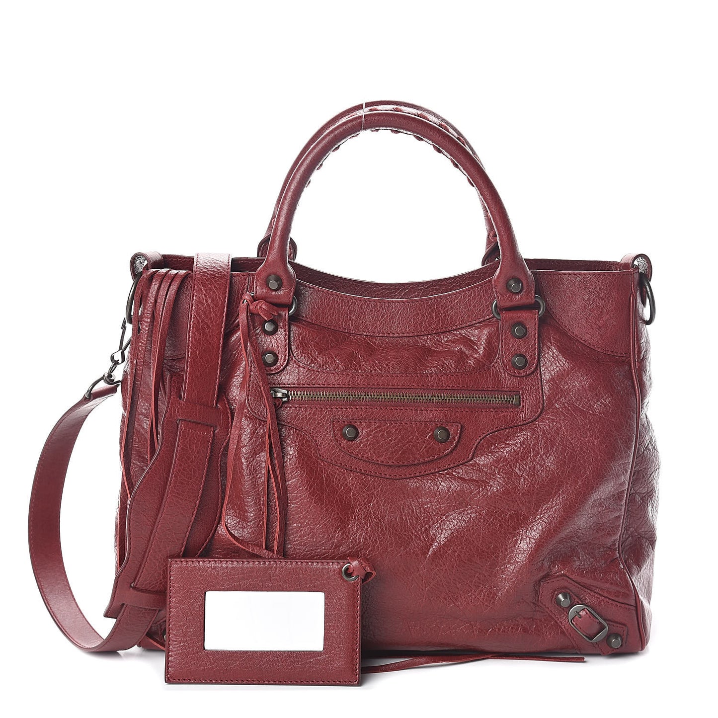 Agneau Classic Hardware Velo Rouge Cerise