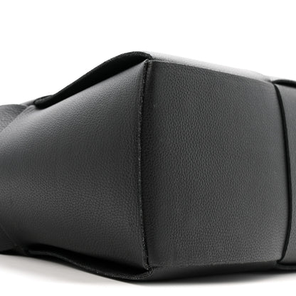 Bottega Veneta Grained Calfskin Maxi Intrecciato Medium Arco Tote Black 8 of 13
