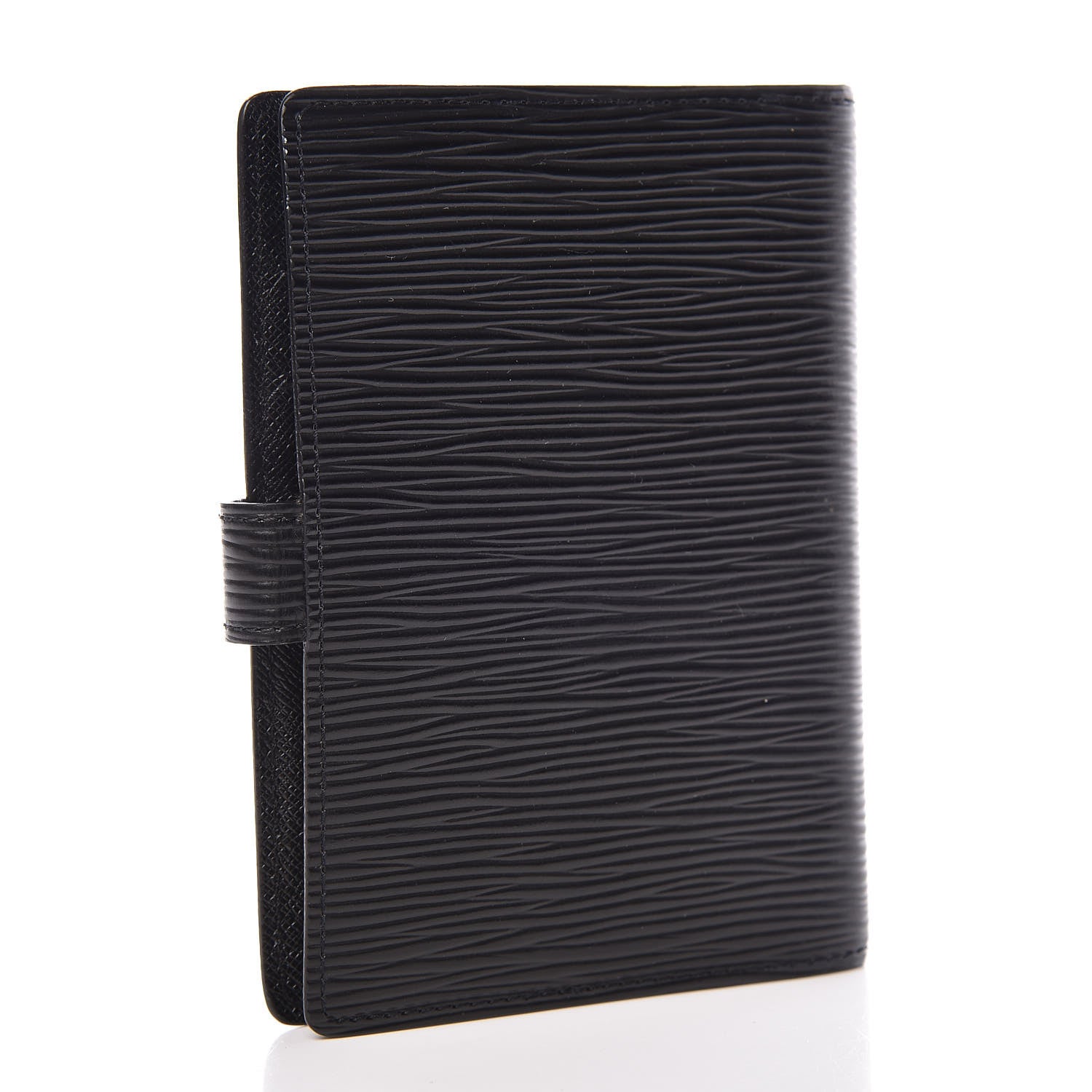 Louis Vuitton Epi Small Ring Agenda Cover Black 3 of 6