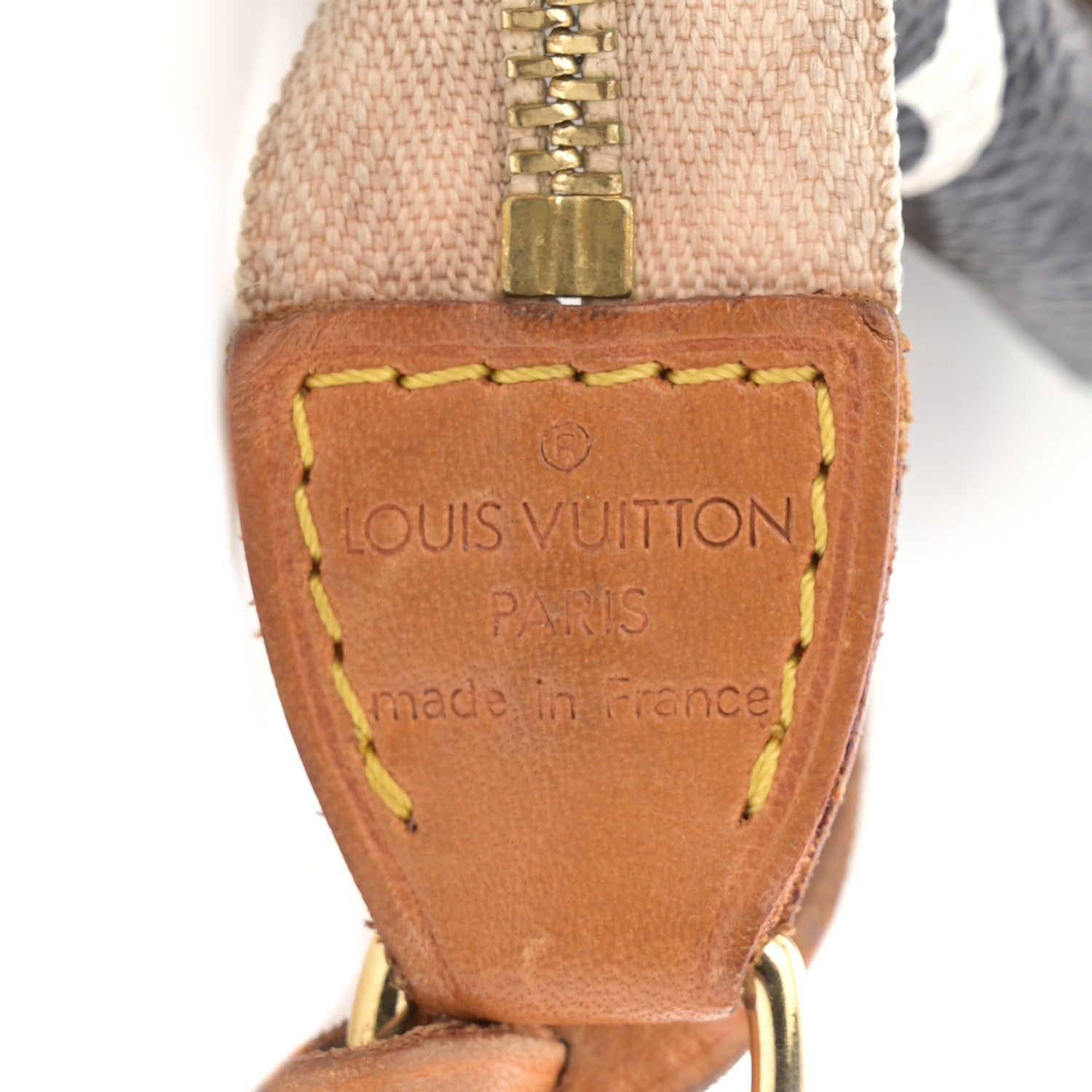 Louis Vuitton Monogram Multicolor Pochette Accessories Black 6 of 12