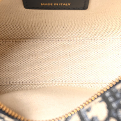 Christian Dior Oblique Nano Groove 17 Bag Blue 5 of 10
