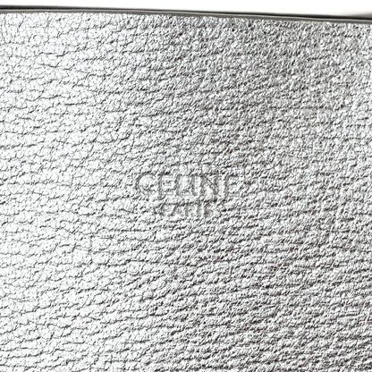 Celine Metallic Grained Calfskin Small Vertical Cabas Silver 7 of 11